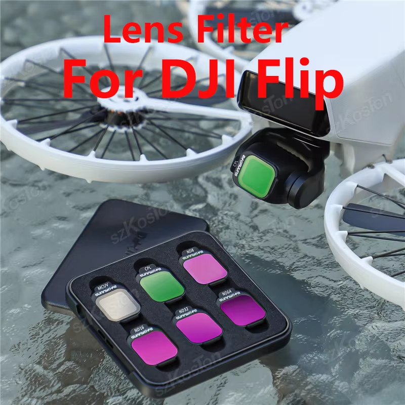 Drone Kit Build Yourself - For DJI Flip Lens Filter Kit