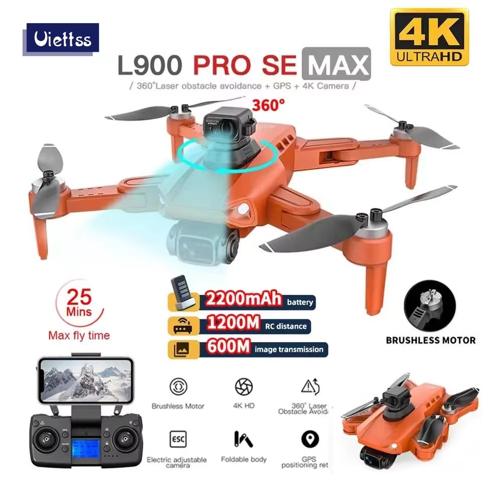 L900 Pro / SE / MAX Drone 4K P - Drone Kit Vtol のレビューと価格