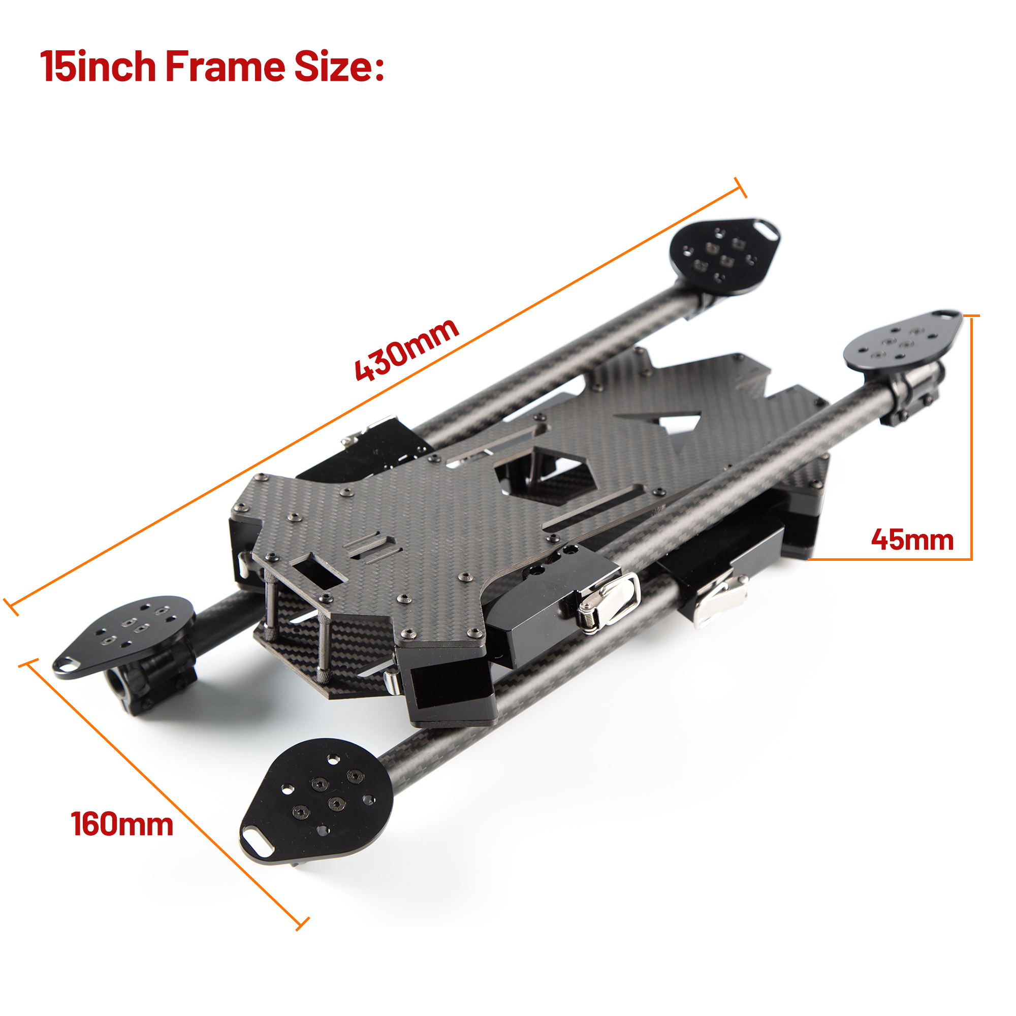 15inch /17inch FPV Carbon Fibe - Drone Kit Fpv のレビューと価格