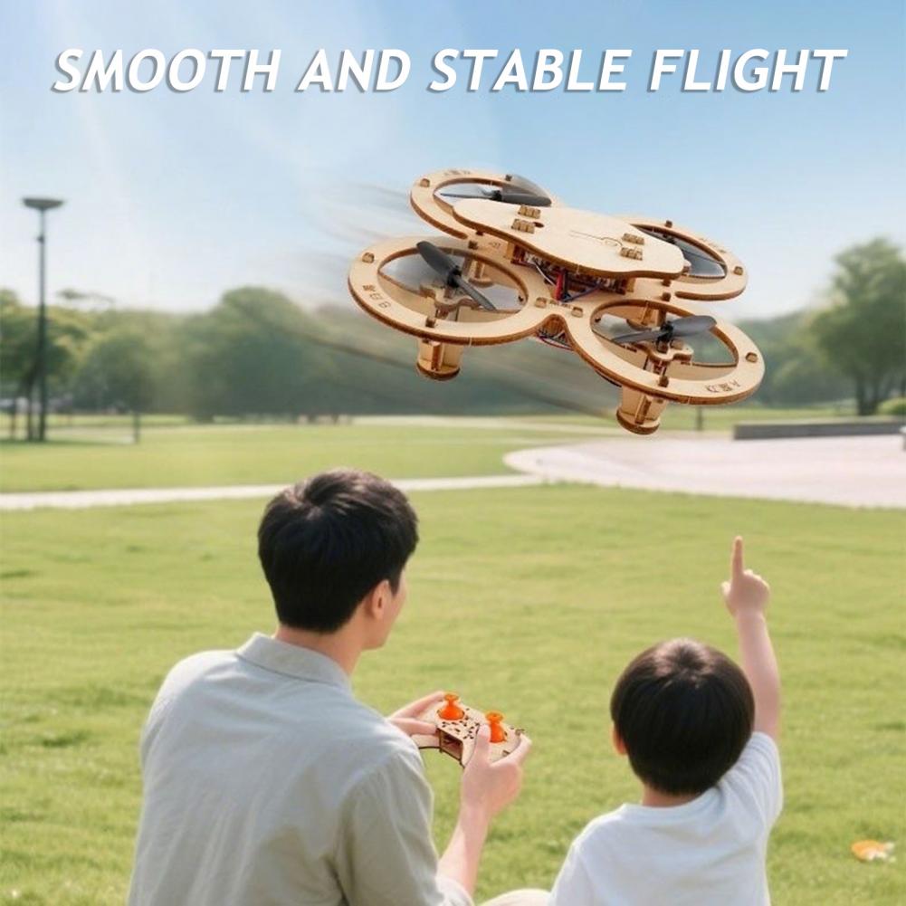 Rc Drone Toy Wooden Drone Puzz - Drone Kit Octocopter のレビューと価格