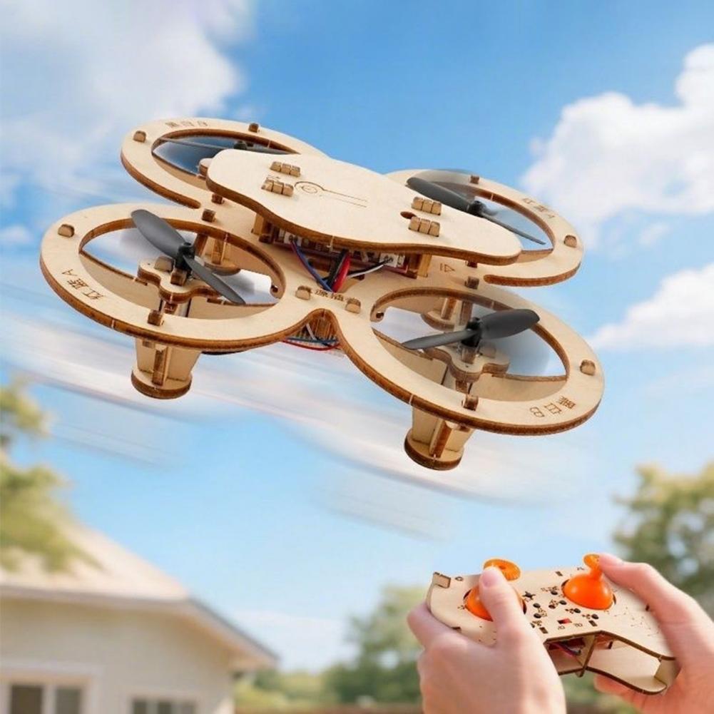 Rc Drone Toy Wooden Drone Puzz - Drone Kit Octocopter のレビューと価格