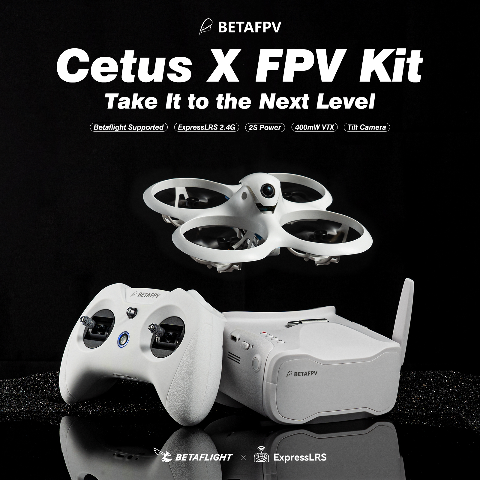 BETAFPV Cetus X FPV Kit Racing - Drone Kit Octocopter のレビューと価格