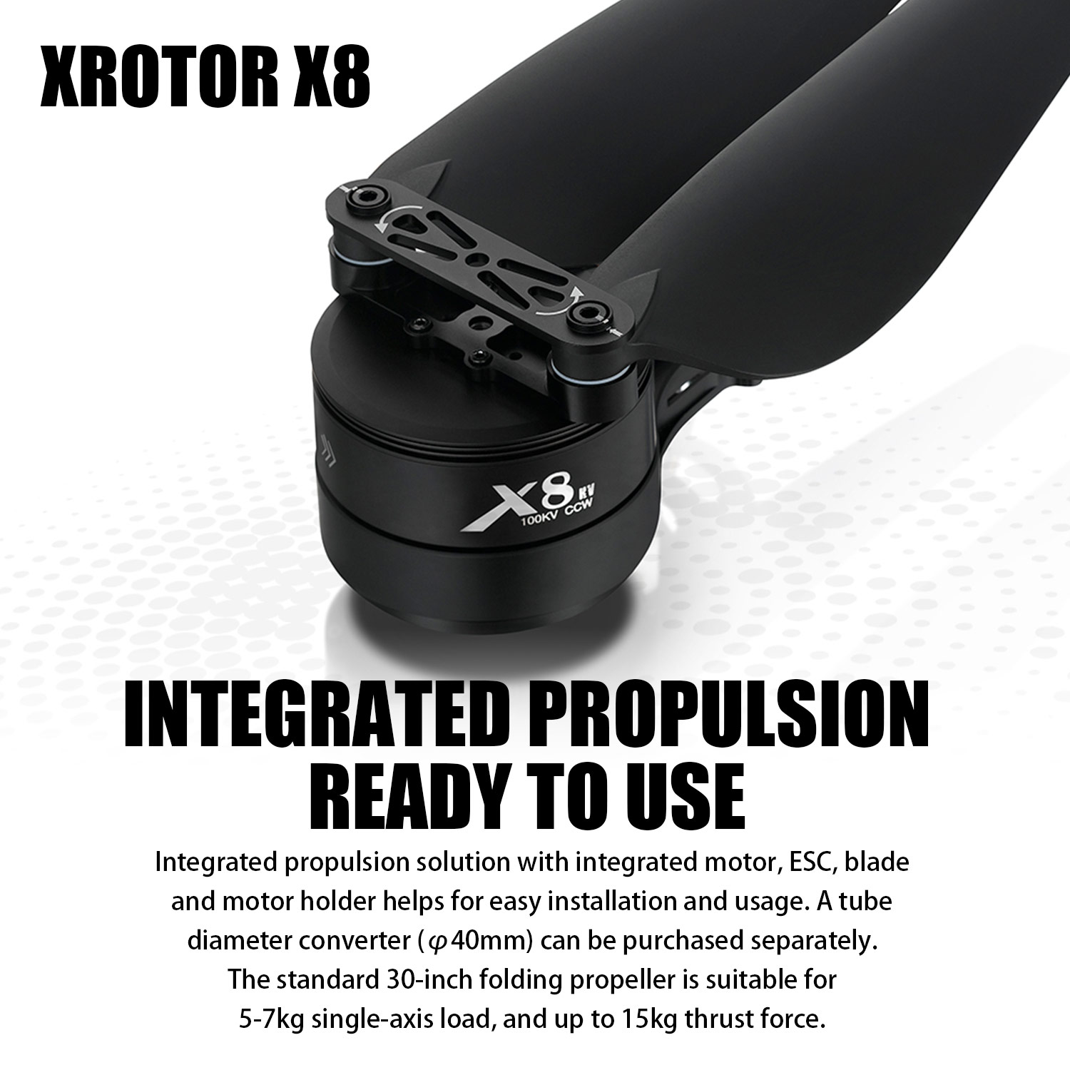 X8 Power System Kit: 100KV Mot - Drone Kit Heavy Lift のレビューと価格
