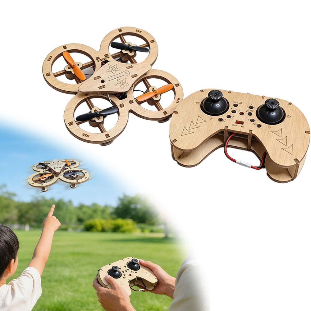 DIY Wooden RC Drone Quadcopter - Drone Kit Octocopter のレビューと価格