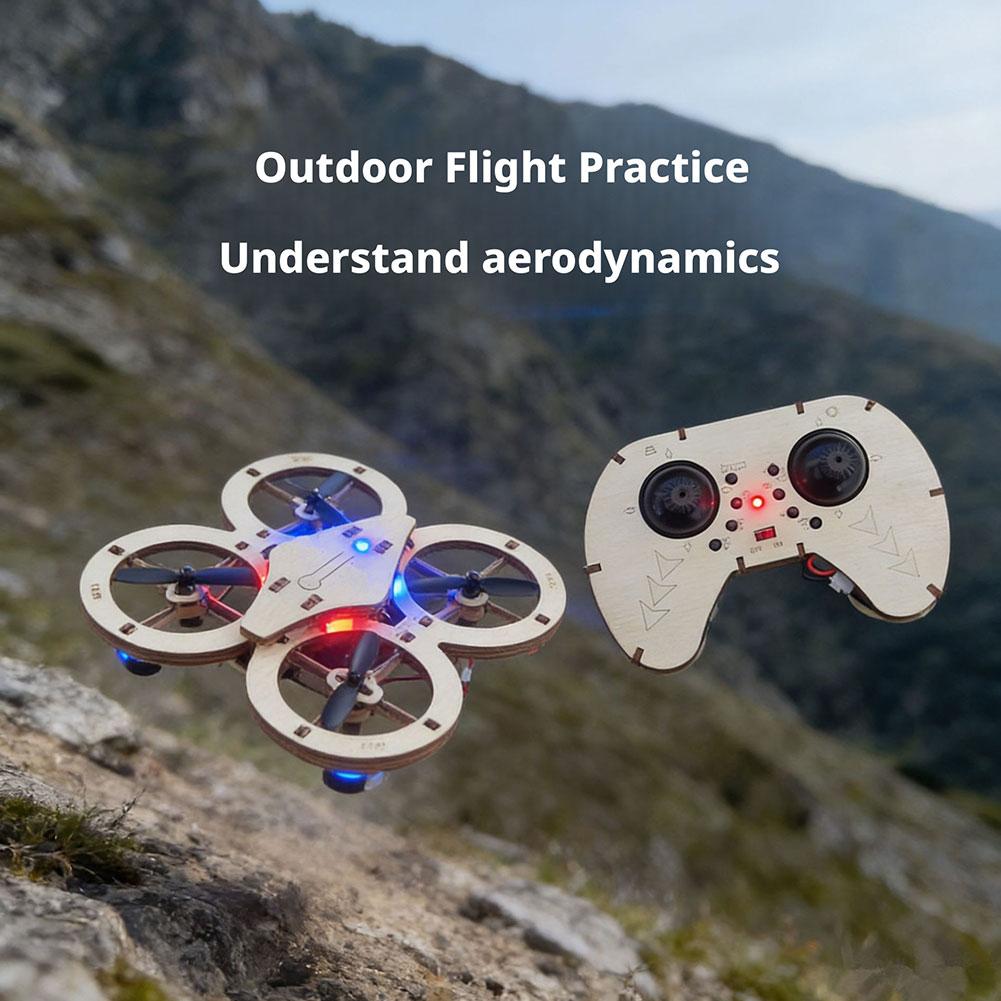 DIY Wooden RC Drone Quadcopter - Drone Kit Octocopter のレビューと価格