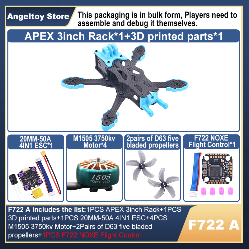B-CUBE APEX 3inch FPV Drone Fr - Drone Kit Octocopter のレビューと価格