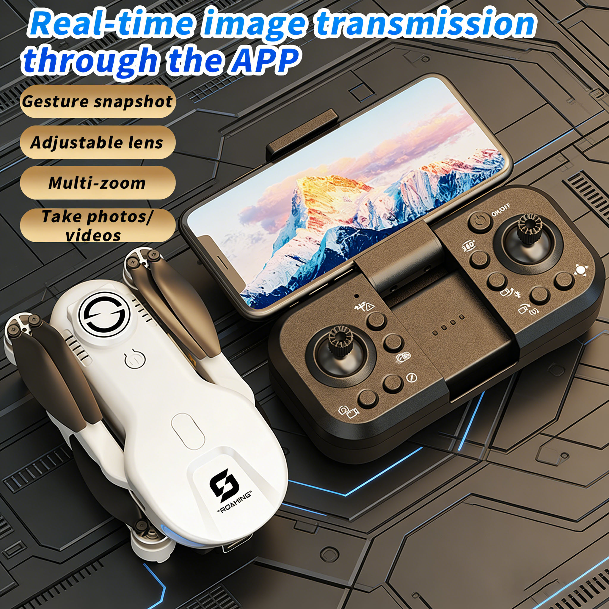 HD 8K Professional GPS Drone w - Drone Kit Hexacopter のレビューと価格
