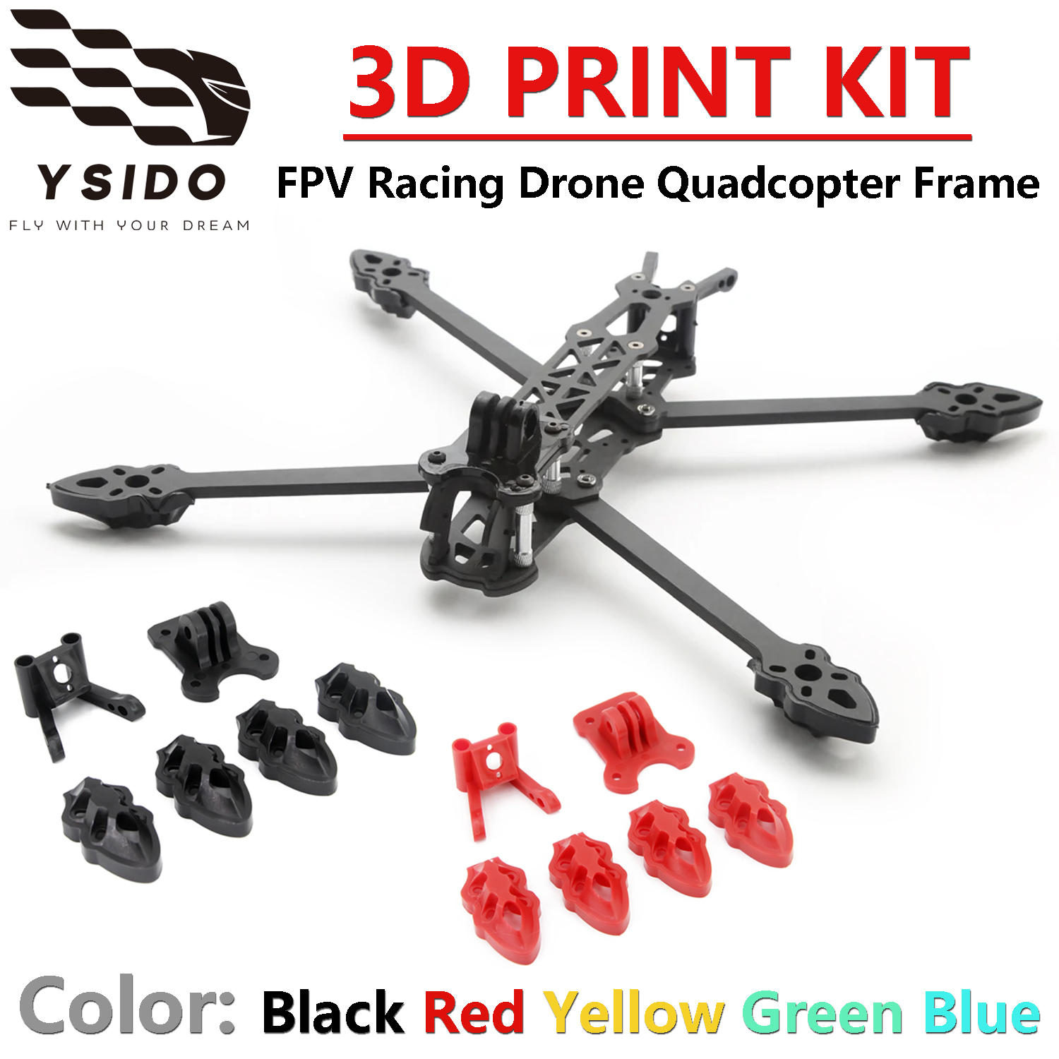 Camera Mounting/Antenna/Motor  - Drone Kit Octocopter のレビューと価格