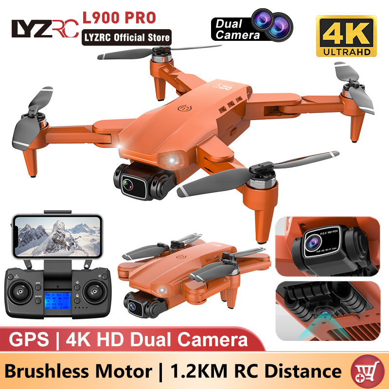 LYZRC L900 PRO GPS Drone 4K Pr - Drone Kit Vtol のレビューと価格