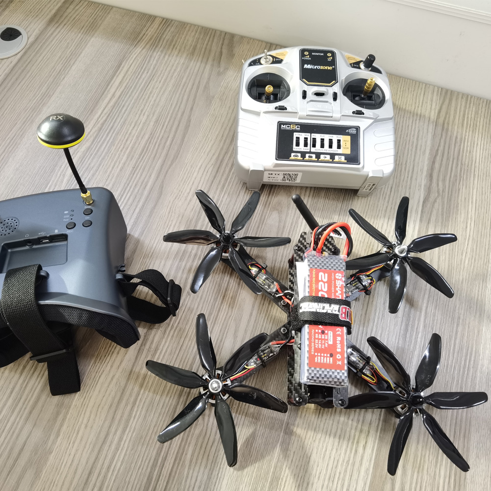 10pcs 504060 5x4x6 6-Blade Sin - Drone Kit Octocopter のレビューと価格