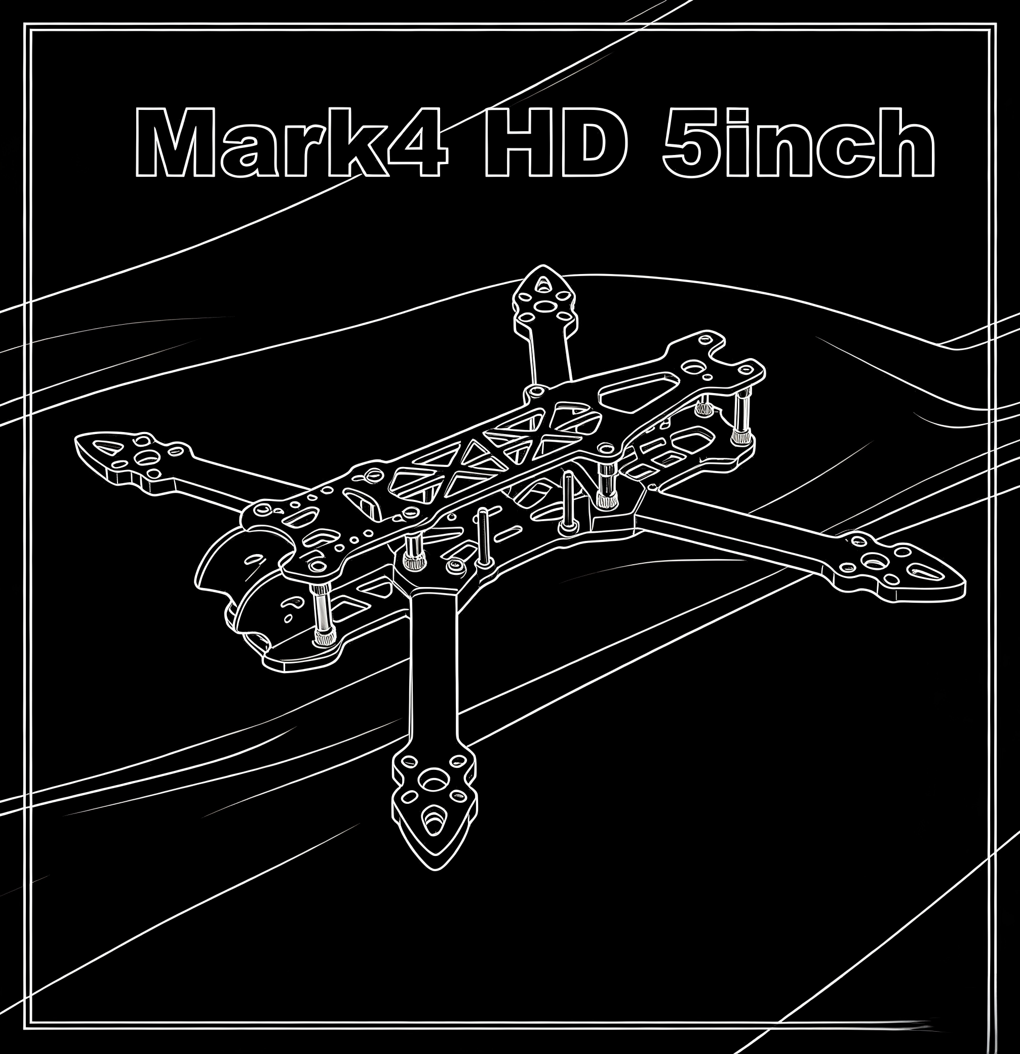 MARK4 V2 Mark 4 V2 5inch 240mm - Drone Kit Octocopter のレビューと価格